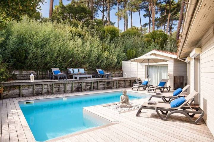 Villa pour 8 personnes, avec jardin et jacuzzi, animaux acceptés - 1