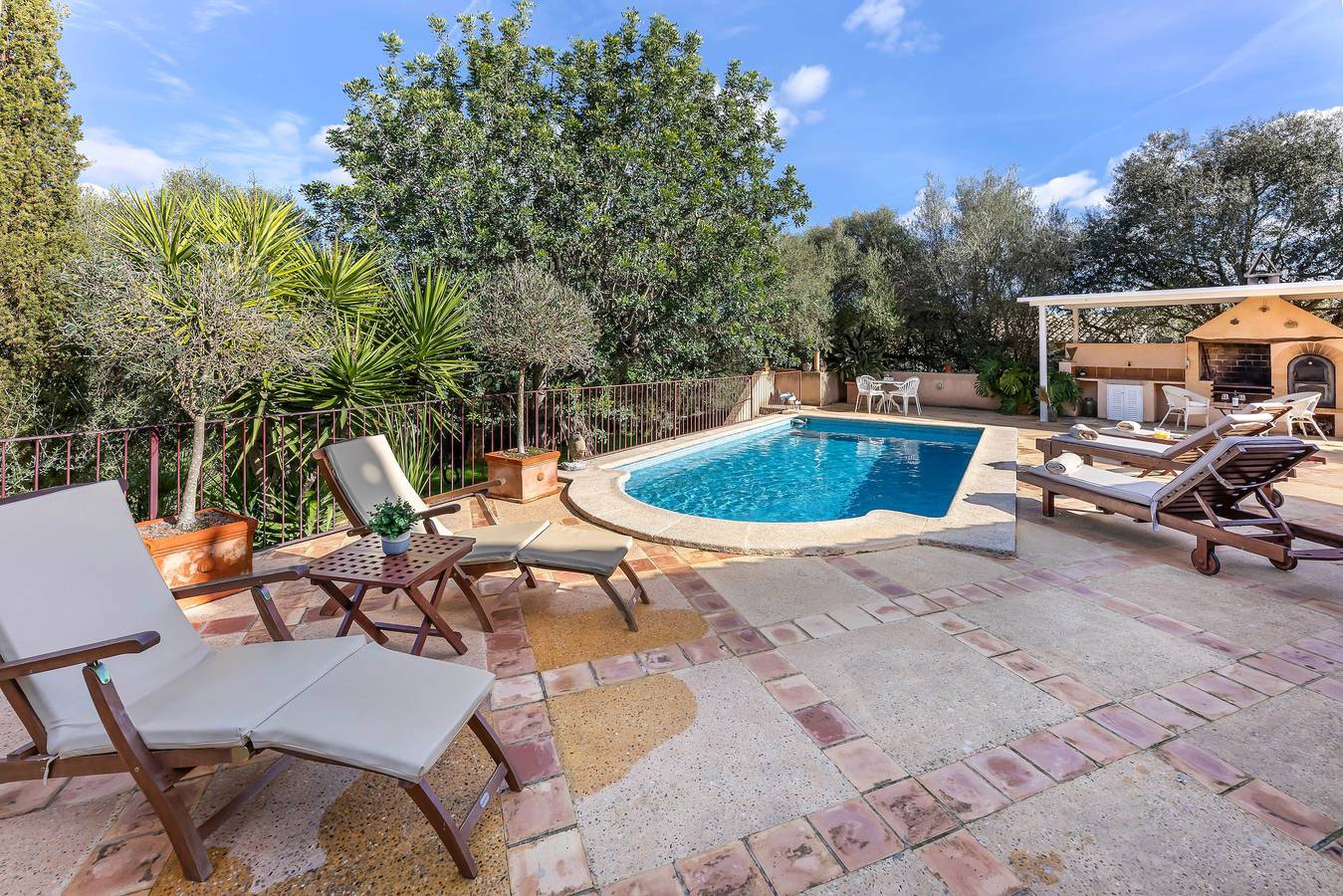 Feriehus for 6 personer med hage in Palma de Mallorca, Vest Mallorca