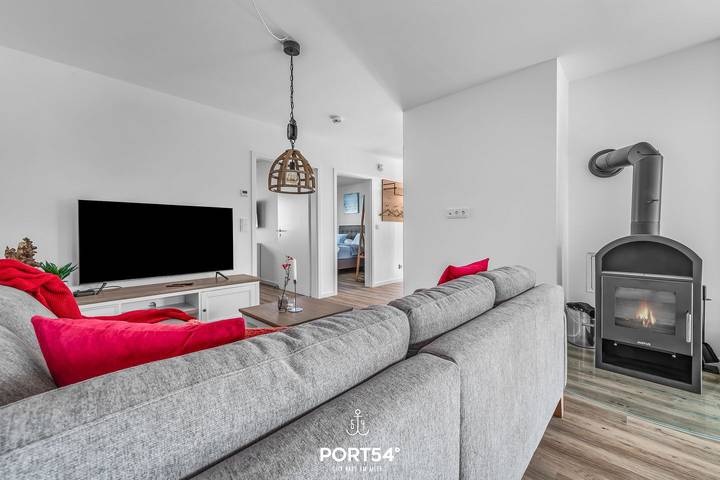 Ganze Wohnung, Wattlöper im Nordseeresort - Sauna, Kamin, Terrasse, Wassernähe in Büsum, Kreis Dithmarschen