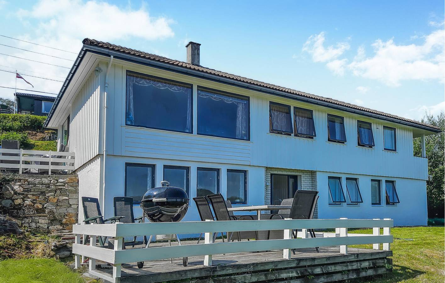 Ganze Ferienwohnung, Ferienwohnung für 8 Personen mit Garten in Sveio