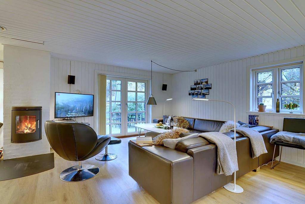 Ruhig gelegenes Ferienhaus in Houstrup für 6 Personen & 1 Hund  in Houstrup, Varde