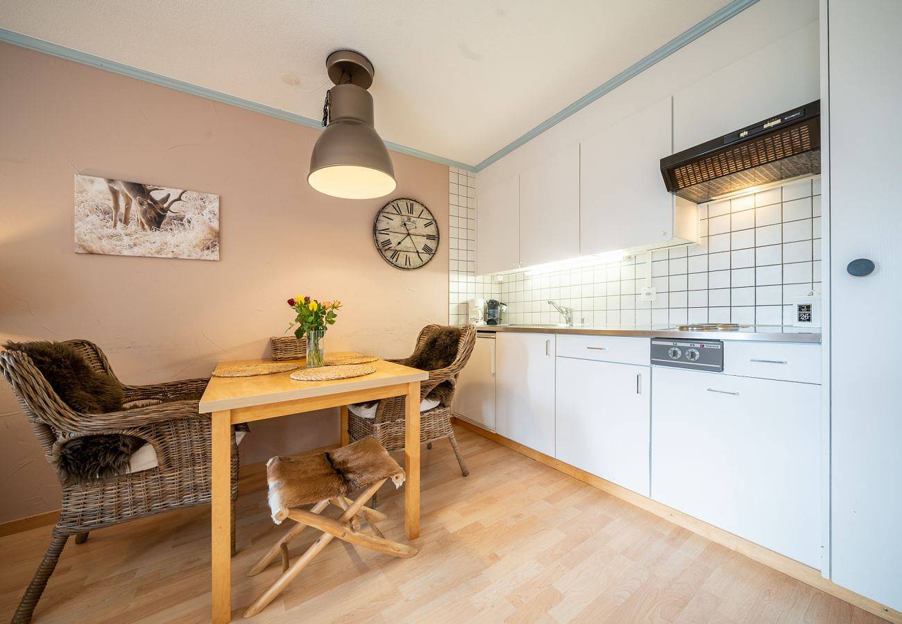 Ganzes Studio, Valluns Studio 5301: Renoviertes und Stilvoll eingerichtetes Studio für erholsame Ferien in Vulpera, Tarasp