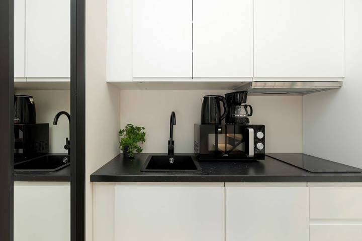 Ganze Wohnung, Ferienwohnung für 4 Personen mit Garten in Niechorze, Powiat gryficki