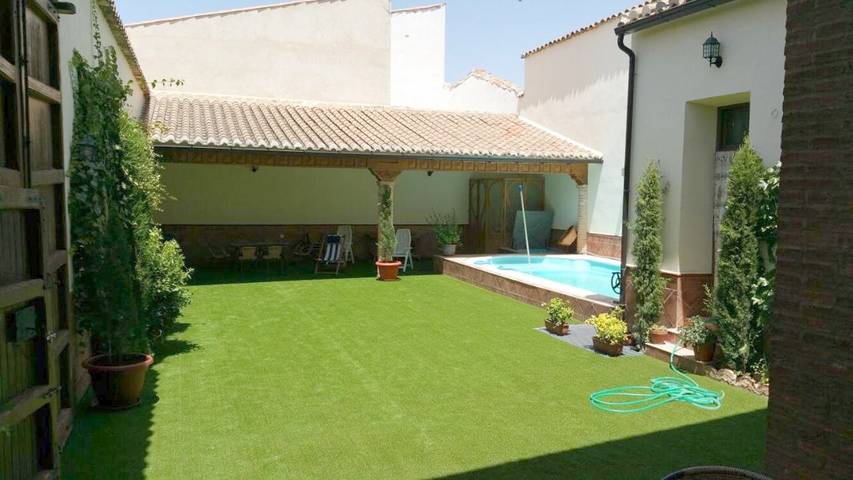 Casa rural para 22 personas, con sauna además de balcón y piscina en Sierra Morena de Ciudad Real - 4