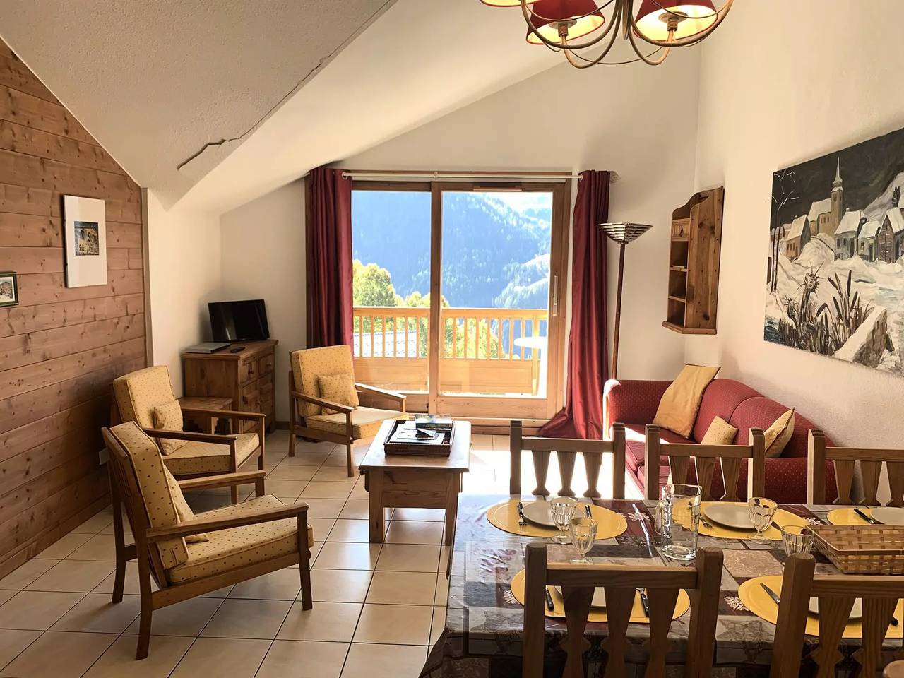 Apartamento entero, Paradiski cerca de las pistas plan peisey in Parque Nacional de Vanoise