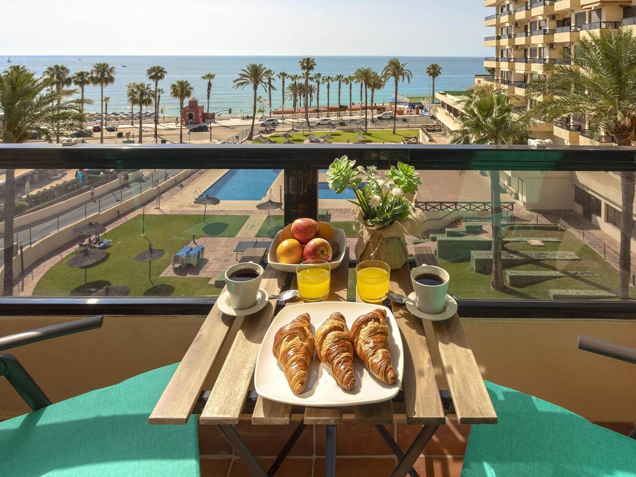 Hel ferieleilighet, Ferieleilighet for 3 personer med hage in Benalmádena Costa, Benalmádena