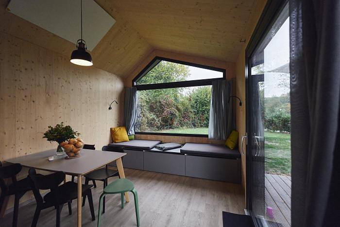 Camping für 4 Personen, mit Garten und Ausblick - 1