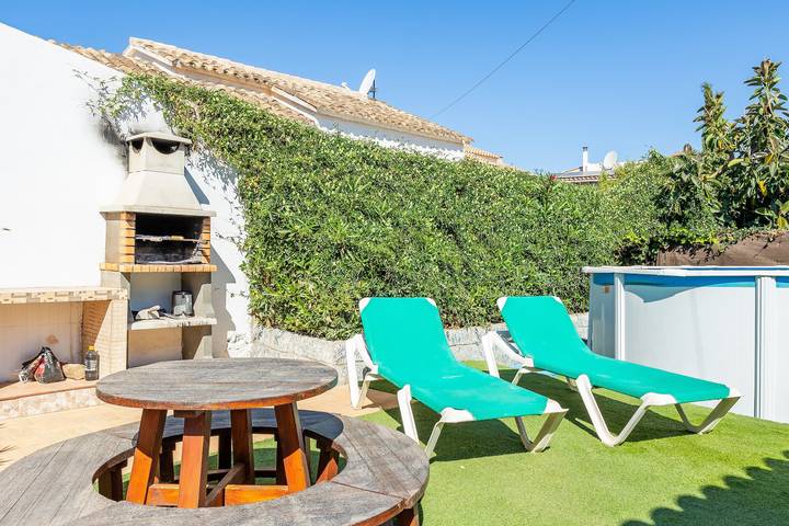 Maison de vacances pour 4 personnes, avec Jardin à Cala Romantica