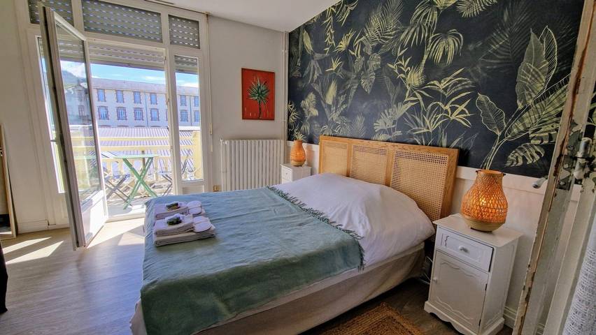Appartement de vacances pour 4 personnes, avec Balcon et Terrasse