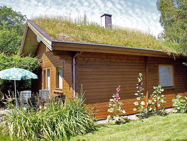 Ferienhaus für 4 Personen, mit Terrasse und Garten sowie Ausblick in Gelting