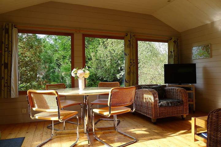 Maison de vacances pour 4 personnes, avec jardin et balcon, animaux acceptés