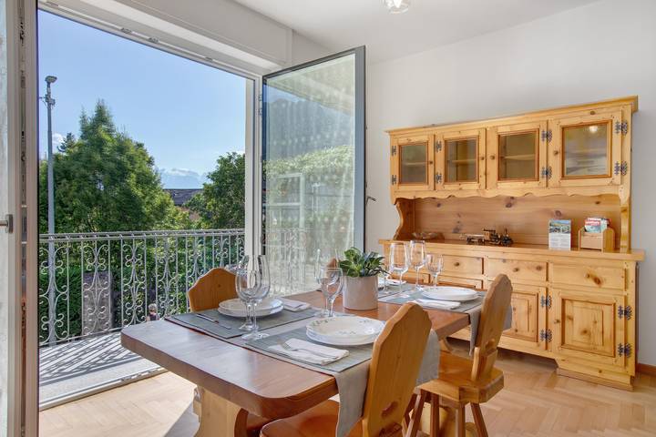 Ferienwohnung für 2 Personen, mit Balkon in Aosta