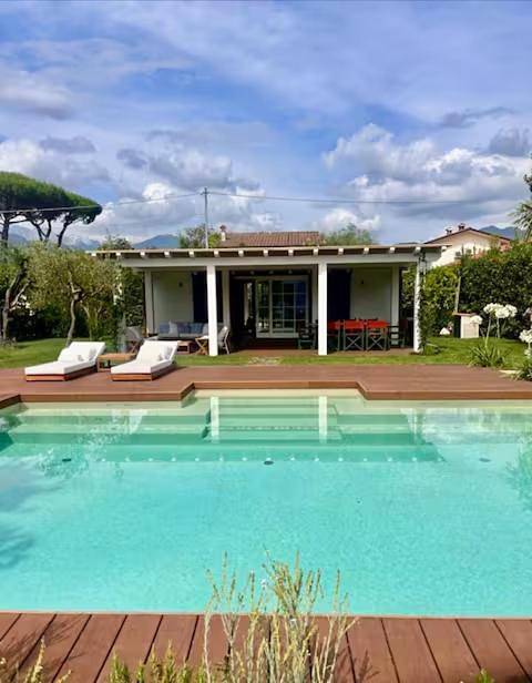 Villa con piscina per 8 persone, con Terrazza e Piscina a Forte dei Marmi