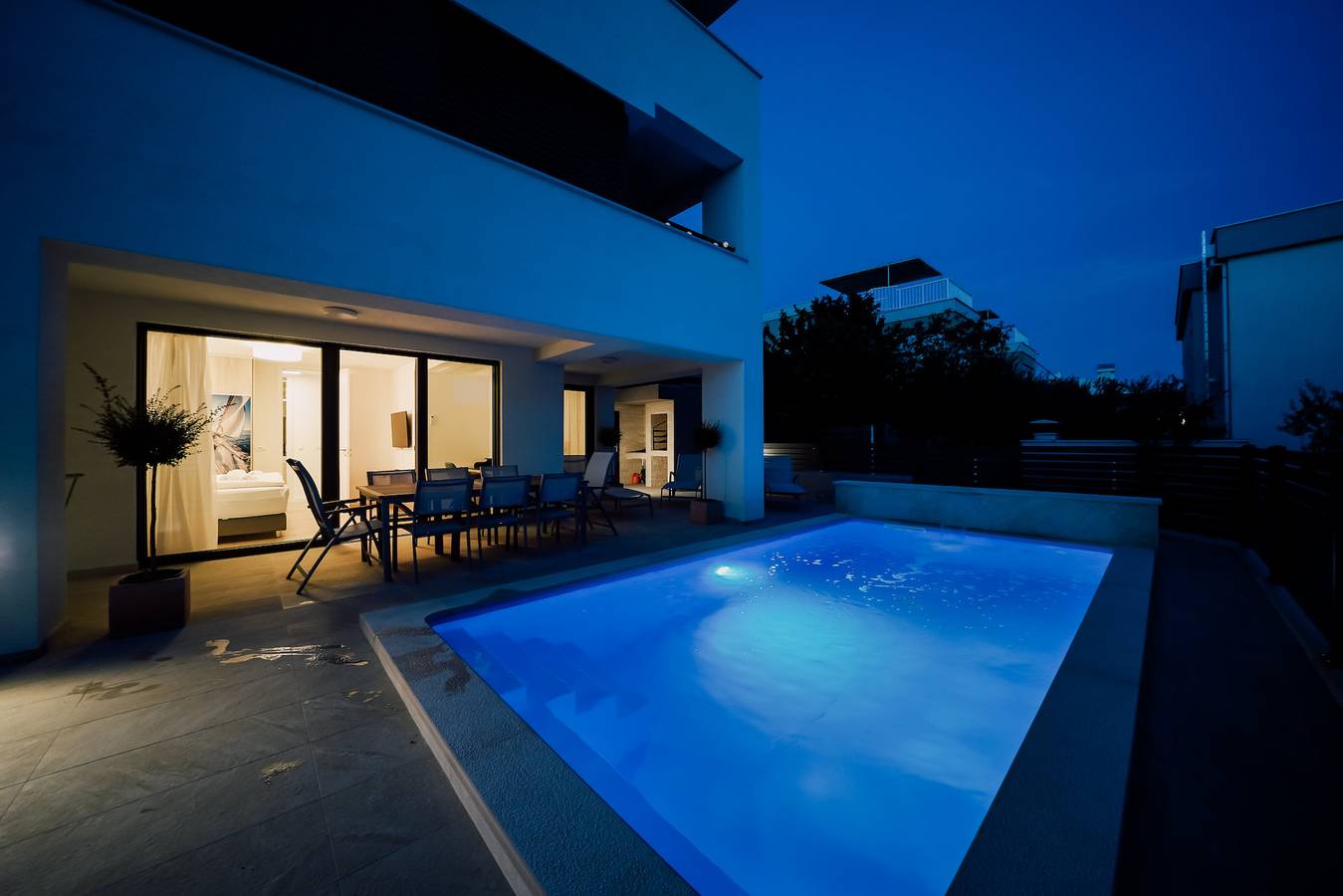 Ganze Wohnung, Sunadria C1 with private pool in Strand Kožino, Zadar (Kommun)