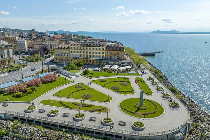 Hôtel pour 2 personnes, avec terrasse, animaux acceptés à Neuchâtel