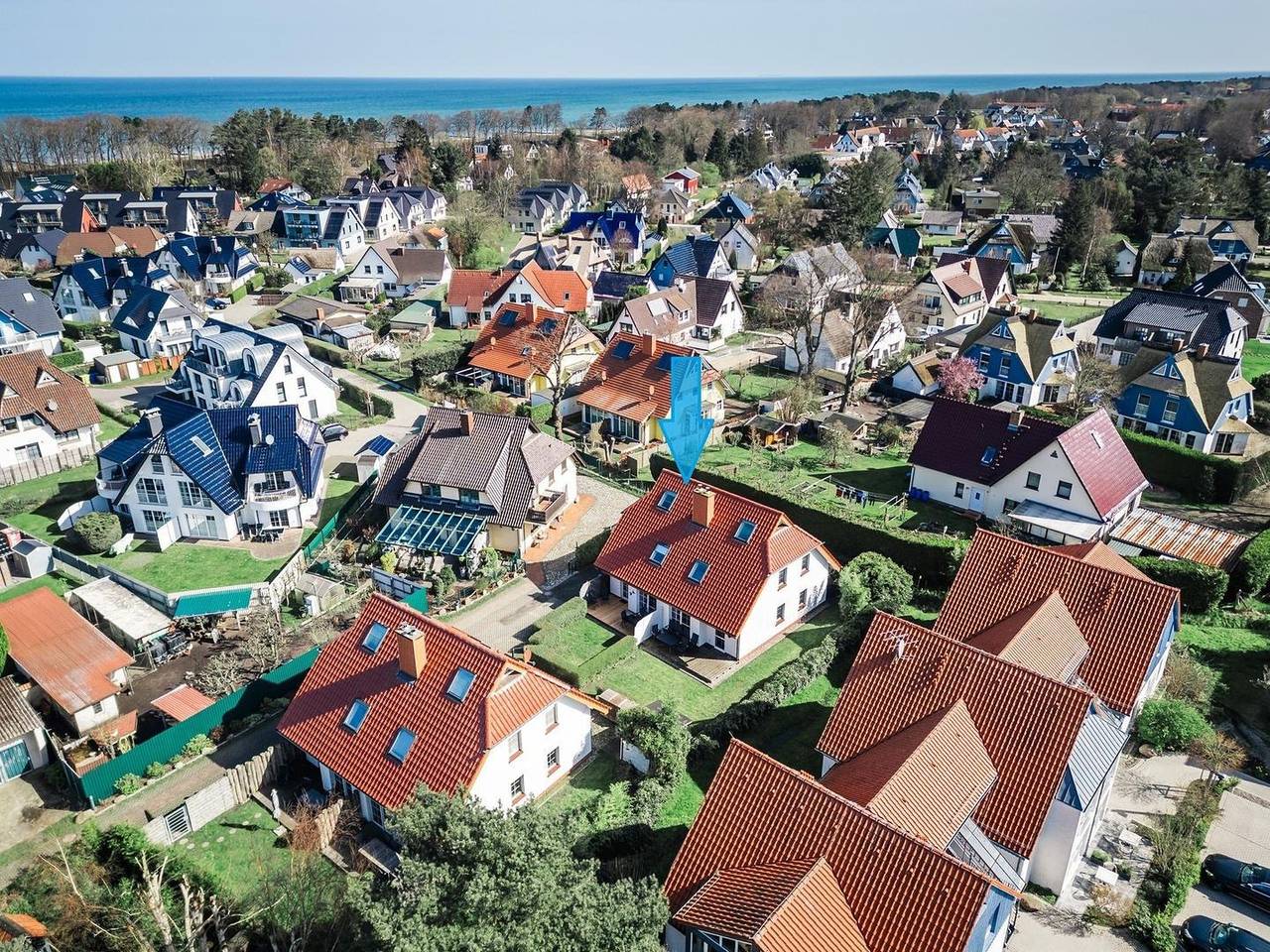 Ferienhaus "Rauchschwalbe" mit Sauna nahe dem Strand in Zingst in Zingst, Fischland - Darß - Zingst