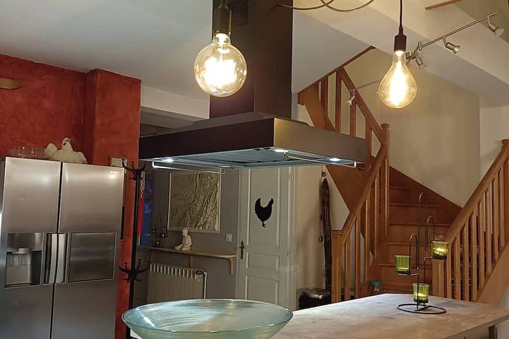 Maison de vacances pour 10 personnes, avec jardin