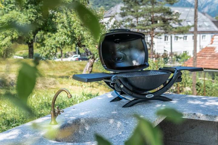 Ferienwohnung für 8 Personen, mit Terrasse und Garten sowie Ausblick in Bovec - 4