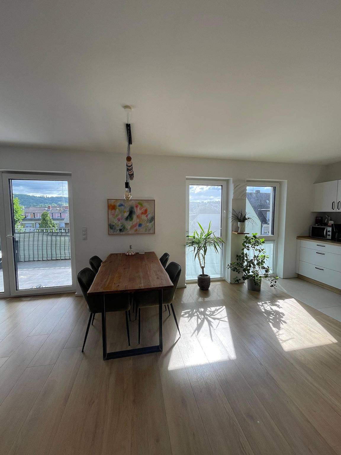 Ganze Wohnung, Ferienwohnung Zweitblick Koblenz mit Balkon und Wlan in Wallersheim, Koblenz