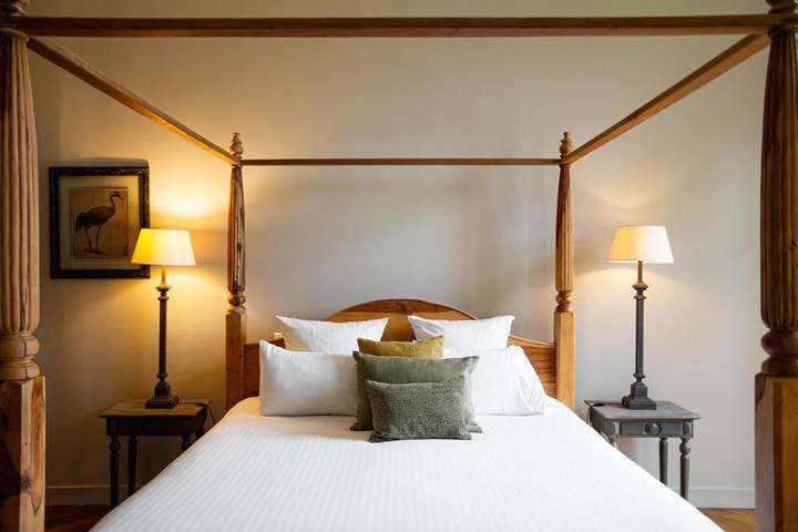 Hôtel pour 4 personnes, avec jardin et sauna ainsi que piscine et vue, animaux acceptés à Nazelles-Négron - 4