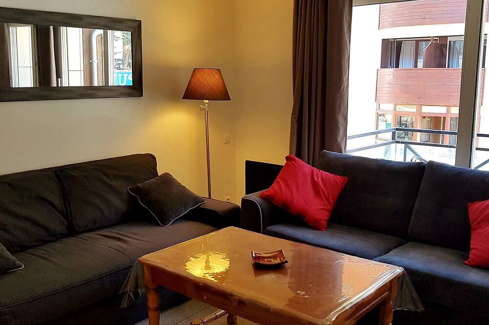 Ganze Wohnung, Geräumige 2-Zi.-Wohnung im Zentrum von Brides-les-Bains mit Balkon und Wifi in Brides-les-Bains, Les Trois Vallées