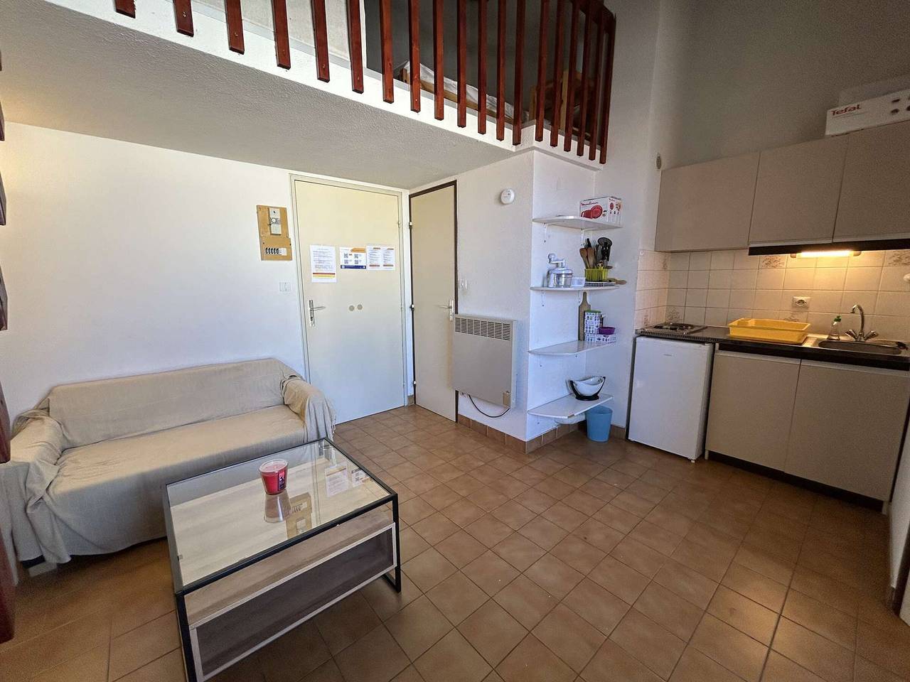Ganze Wohnung, 2-Zimmer-Wohnung mit Zwischengeschoss, Pool und Parkplatz in Narbonne Plage in Narbonne Plage, Narbonne