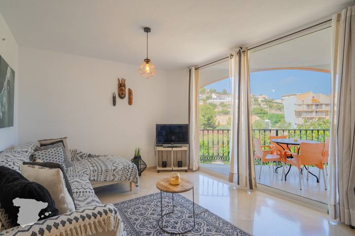 Vakantieappartement voor 4 personen, met zwembad en balkon in Calpe