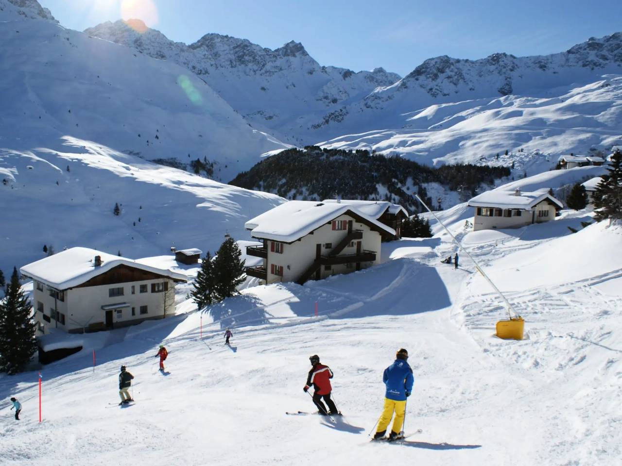 Geheel appartement, 2 Pièces 4 Personnes in Arosa, Plessur Alpen