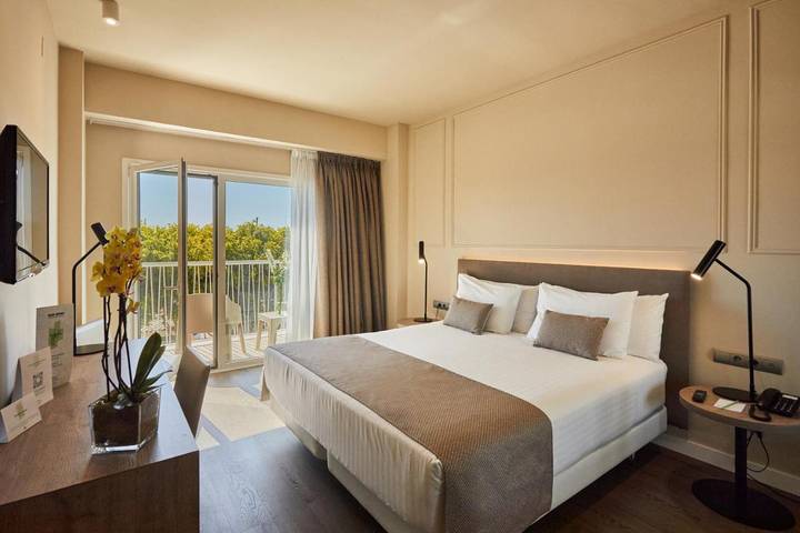 Hotel für 2 Personen, mit Balkon und Terrasse sowie Ausblick