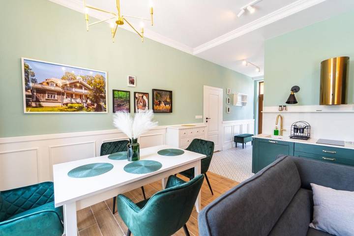 Apartament wakacyjny dla 3 osób, z sauna i widok oraz ogród, zwierzęta dozwolone - 1