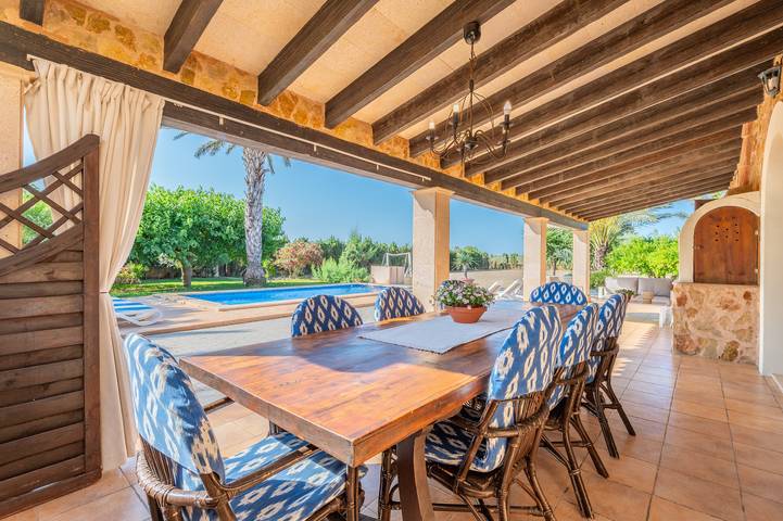 Finca für 7 Personen, mit Garten in Campos - 4