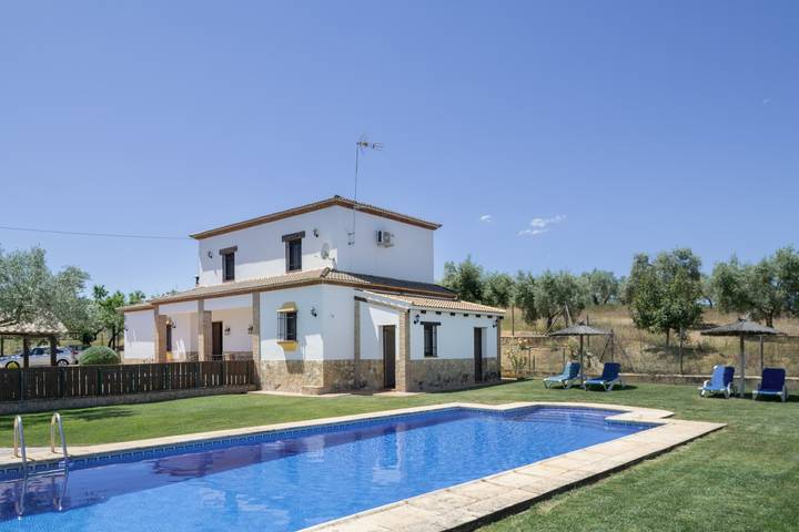 Casa de vacaciones para 8 personas, con Jardín