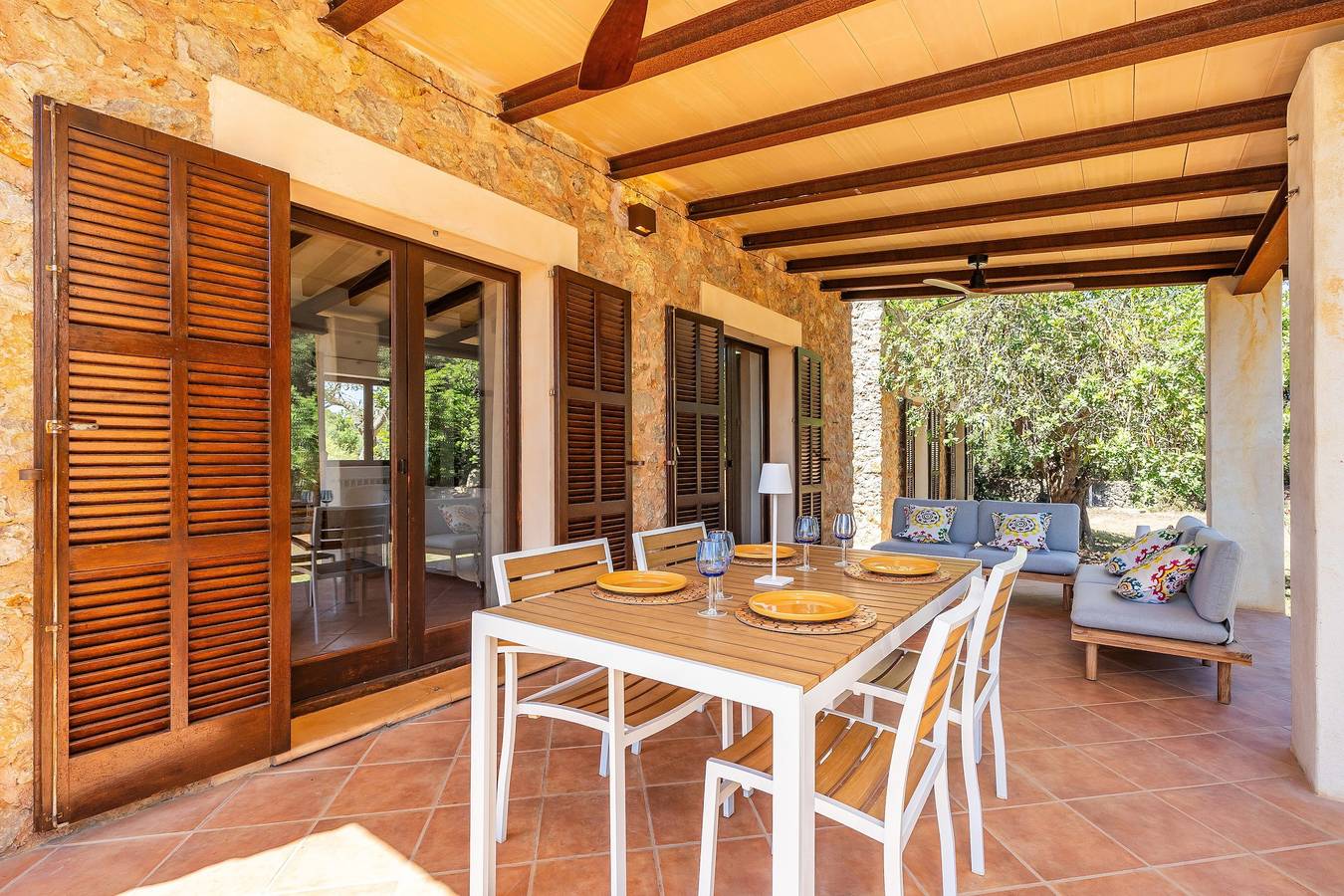 Ferienhaus 'Na Berganta' mit privater Terrasse, privatem Garten und Wlan in Artà, Mallorca Osten