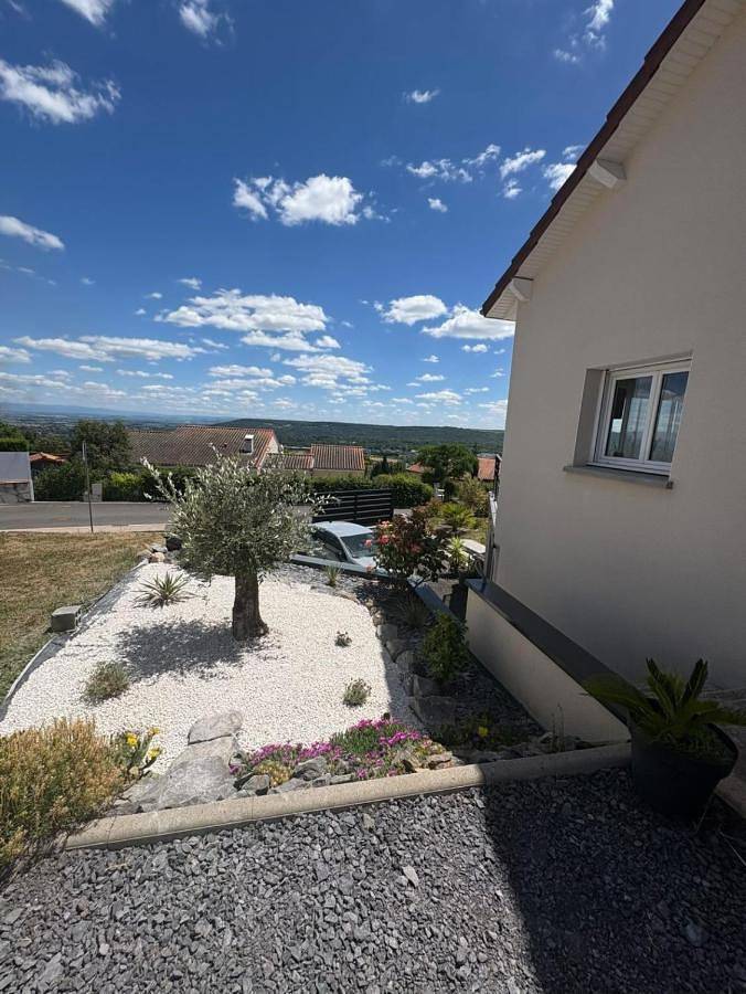 Maison de vacances pour 4 personnes, avec Balcon et Terrasse ainsi que Jardin et Vue