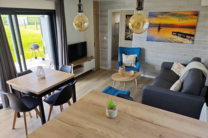 Appartement entier, Résidence Belle Plage: Chalet "Jolie Voile" à 300m de la plage du débarquement Gold Beach in Asnelles, Côte de Nacre