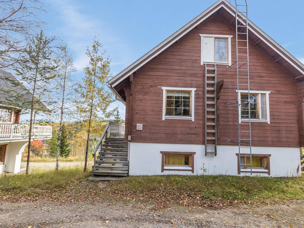 Alppikylä 1a paritalo in Ukkohalla, Kainuu