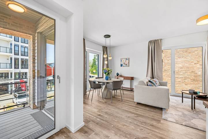 Ferienwohnung für 4 Personen, mit Balkon in Travemünde