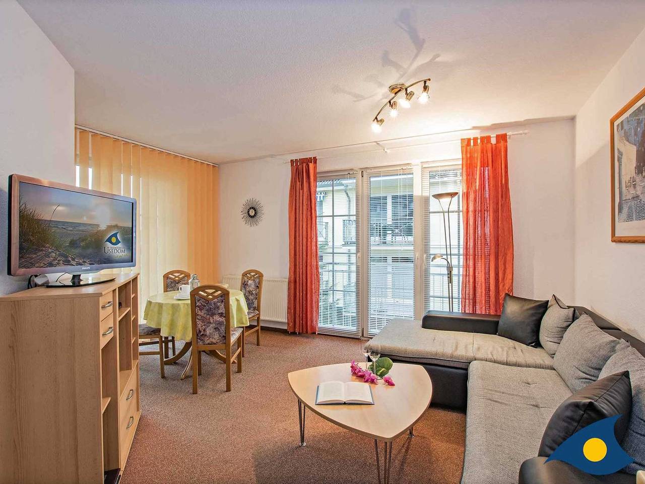 Ganze Ferienwohnung, Villa Maria-Gabriele Whg. 09 //- - + Maria 09 in Kölpinsee, Loddin