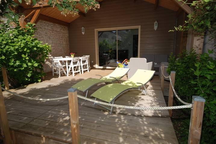 Gîte pour 5 personnes, avec jardin et terrasse