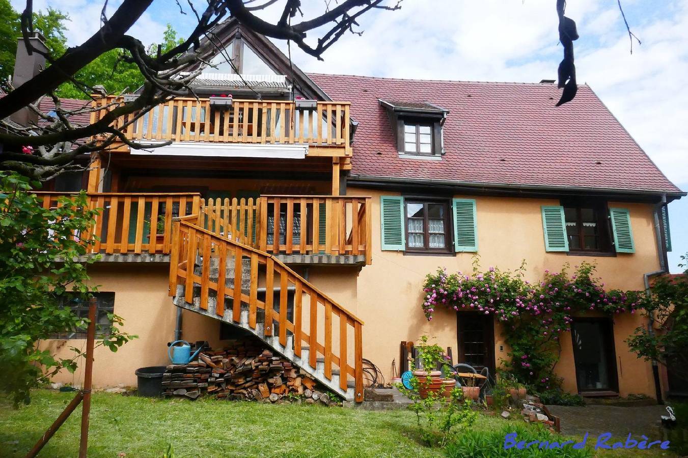 Appartement de vacances entier, 2ed-Pied des Vosges, plein sud, coeur du vignoble, confortable, calme,Wifi gratuit in Ammerschwihr, Parc naturel régional des Ballons des Vosges