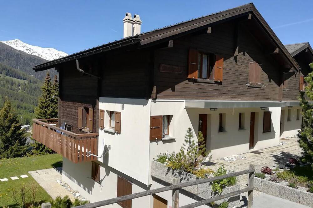 Geheel appartement, Bürchen appartement voor 2 - 4 personen met 2 slaapkamers - Vakantiehuis in Bürchen, Walliser Alpen