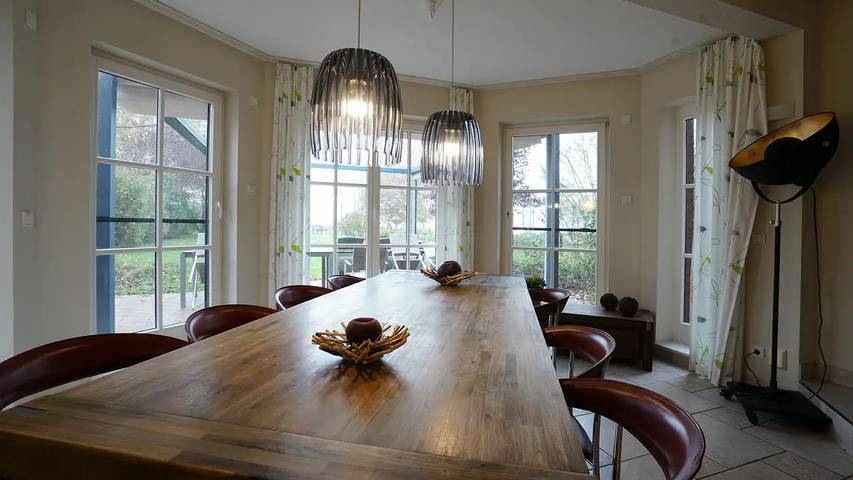 Ferienhaus für 12 Personen, mit Balkon und Garten sowie Sauna in Dobin am See - 4