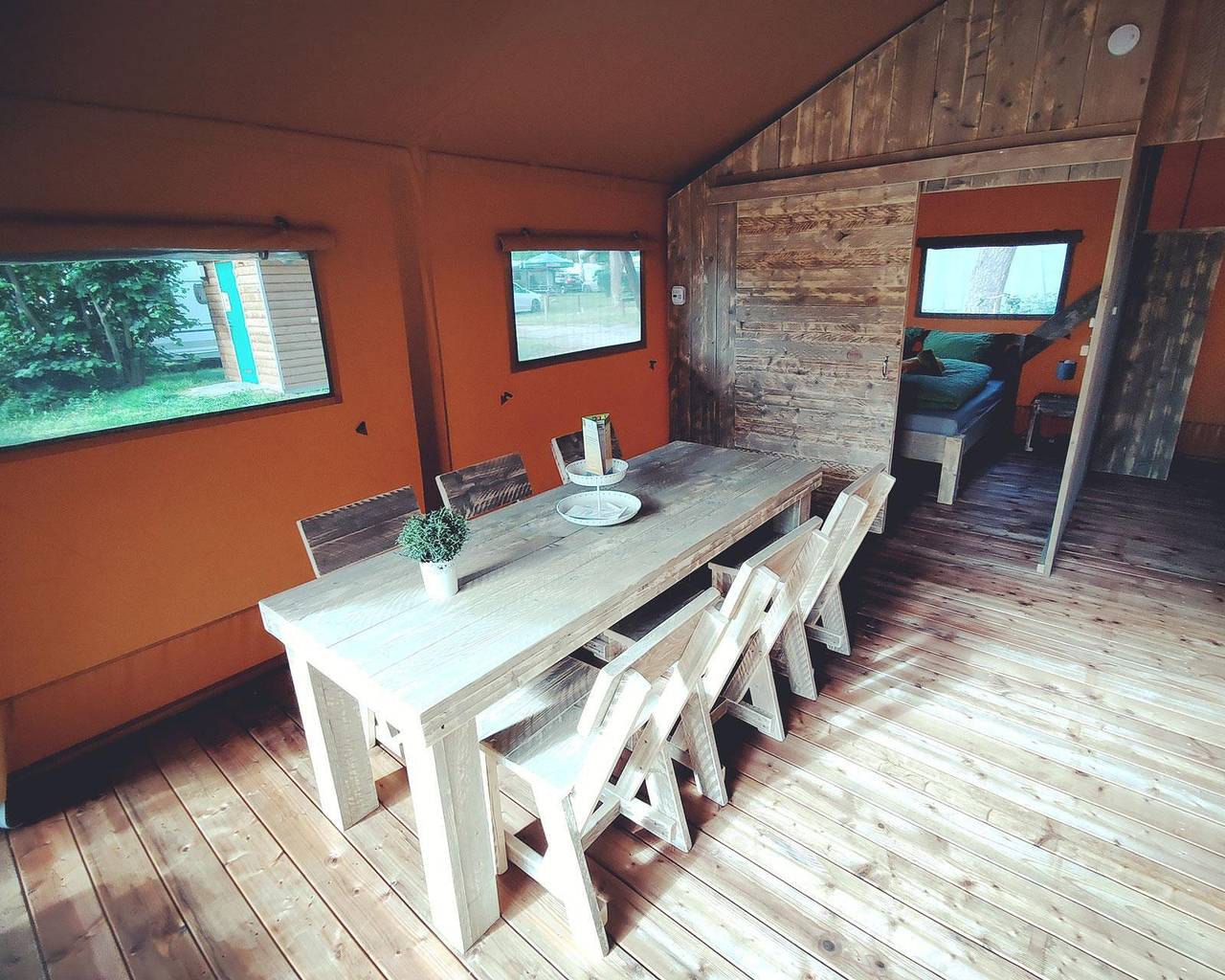 Zelt-Lodge – Glamping für bis 5 Personen in Wusterhausen/Dosse, Westhavelland