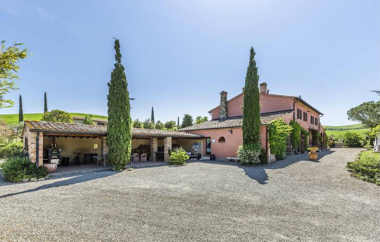 Appartamento sereno con piscina e giardino, vicino al Torrente Vellora in Castiglione d'Orcia (comune), Val d’Orcia