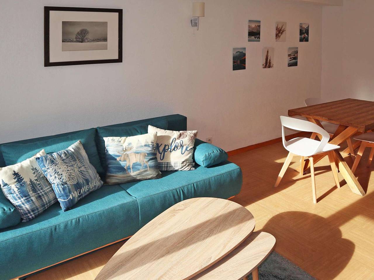 Entire apartment, Ski-in/Ski-out Apartment with Pool (6 pers) - Les Orres 1800 in Les Orres, Écrins National Park