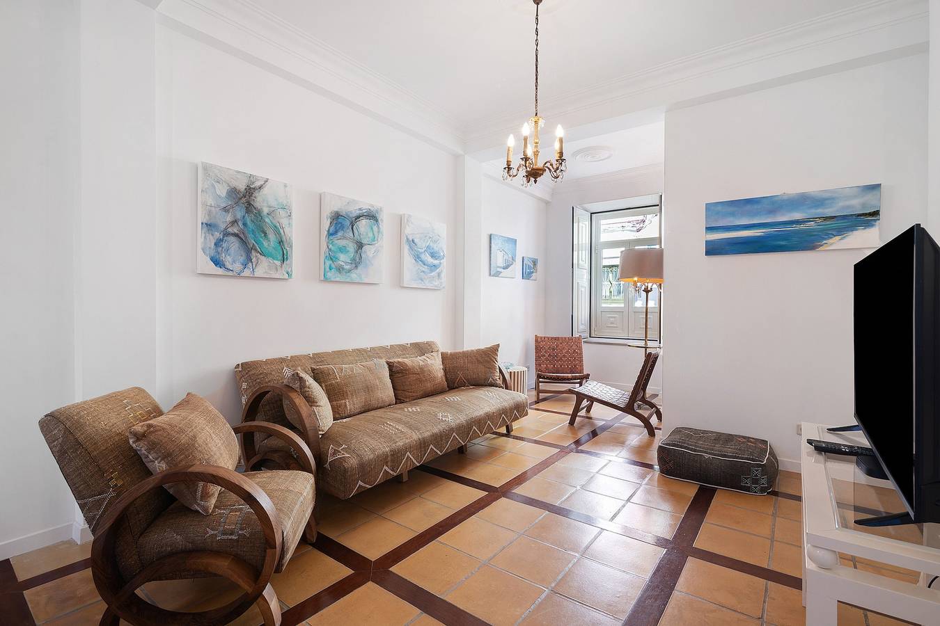 Casa do Poço: Terraza Privada, Wi-Fi y Aire Acondicionado en Faro in São Pedro, Faro (Portugal)