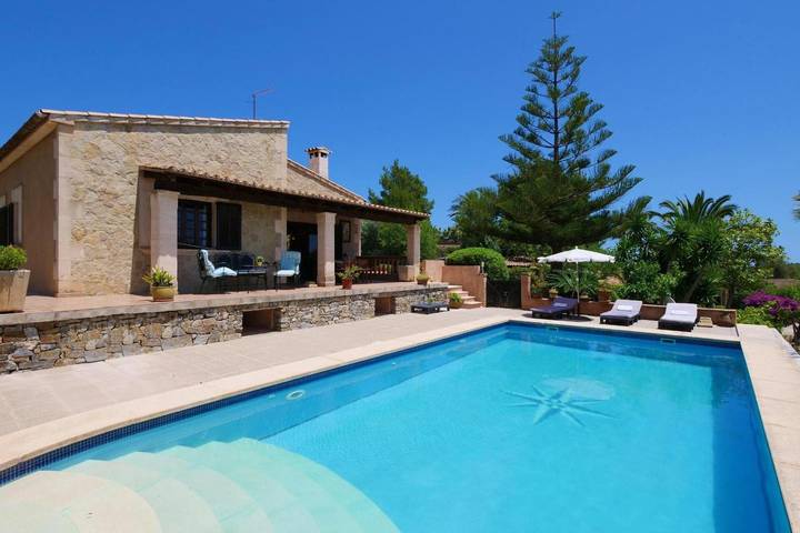 Ferienvilla "Sa Vinyeta de Son Jaumell" mit Wi-Fi, Pool, Garten & Terrasse in Capdepera, Mallorca Osten