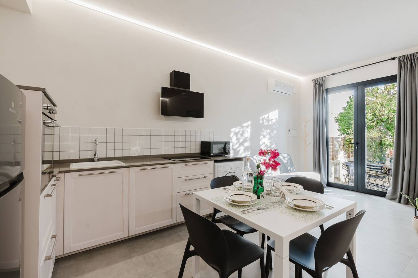 Ganze Wohnung, Apartment 'Vento E Salsedine Tramontana' mit privatem Garten, Wlan und Klimaanlage in Marsala, Trapani Provinz
