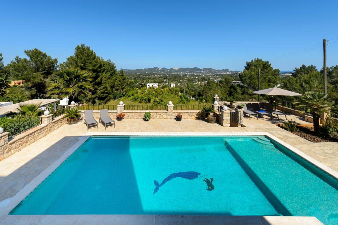 Schöne Villa Rafaella in San Rafael (Ibiza), Sant Antoni de Portmany
