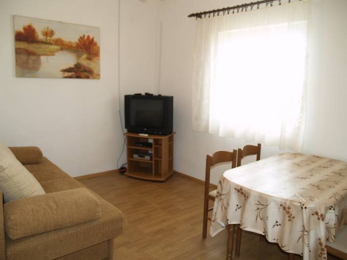 Ganze Wohnung, 1-Zimmer-Ferienwohnung mit Terrasse und Meerblick Preko, Ugljan -b in Preko, Insel Ugljan